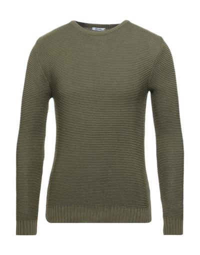 Shop Stilosophy Industry Stilosophy Man Sweater Green Size Xxl Cotton, Acrylic