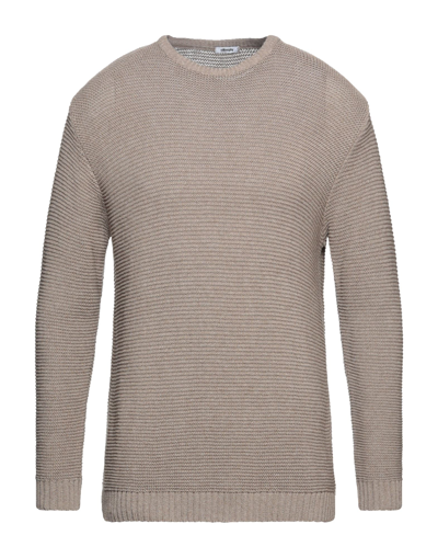 Shop Stilosophy Industry Stilosophy Man Sweater Dove Grey Size Xxl Cotton, Acrylic