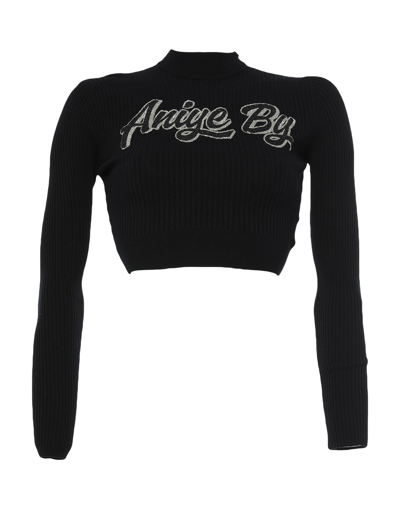 Shop Aniye By Woman Turtleneck Black Size S Viscose, Polyester