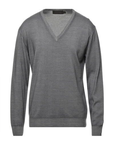 Shop Donvich Sweaters In Grey