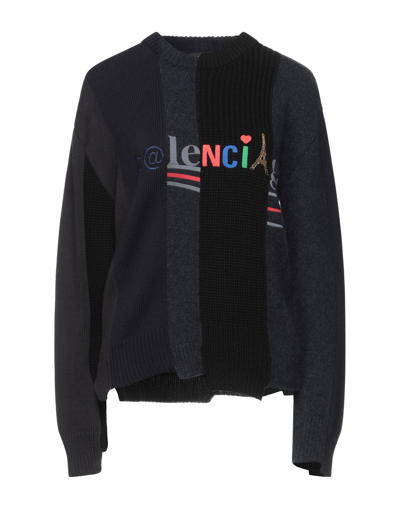 Shop Balenciaga Sweaters In Black