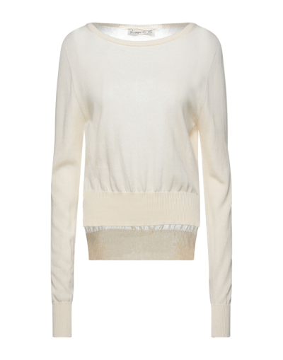 Shop Pdr Phisique Du Role Woman Sweater Ivory Size 2 Cotton In White
