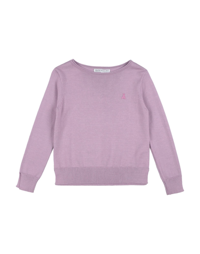 Shop Patrizia Pepe Sweaters In Mauve