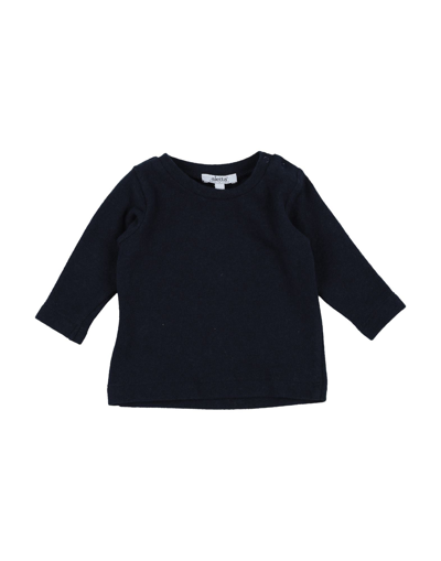 Shop Aletta Newborn Girl Sweater Midnight Blue Size 1 Cotton, Acrylic, Elastane, Viscose, Polyamide