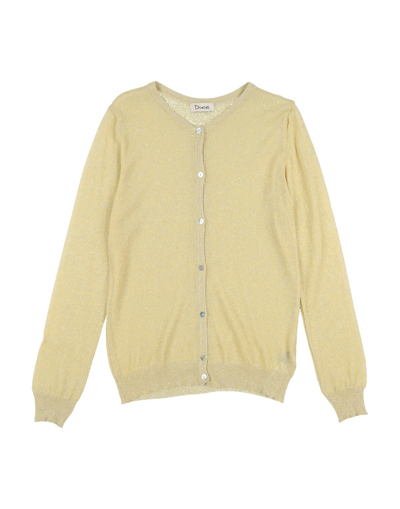 Shop Dixie Toddler Girl Cardigan Light Yellow Size 6 Cotton, Lurex