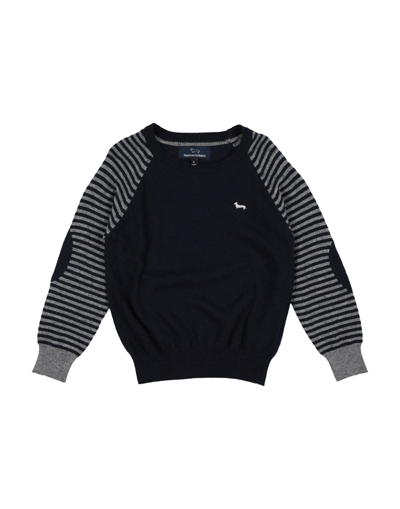 Shop Harmont & Blaine Man Sweater Midnight Blue Size 4 Viscose, Polyamide, Merino Wool, Cashmere