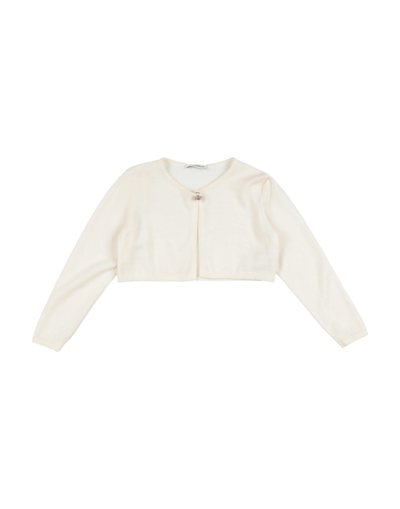 Shop Dolce & Gabbana Toddler Girl Cardigan Ivory Size 4 Virgin Wool In White