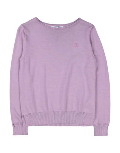 Shop Patrizia Pepe Sweaters In Lilac