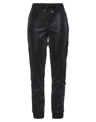Shop Frankie Morello Woman Pants Black Size 6 Polyester, Elastane