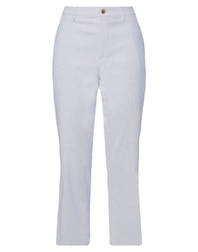 Shop Berwich Woman Pants Light Grey Size 6 Cotton, Elastane