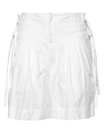Shop Isabel Marant Étoile Shorts & Bermuda Shorts In White