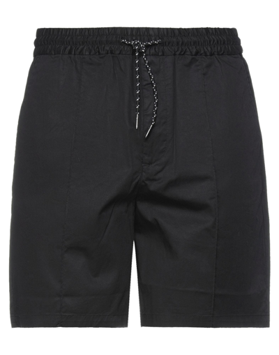 Shop Armani Exchange Man Shorts & Bermuda Shorts Black Size 29 Cotton, Elastane