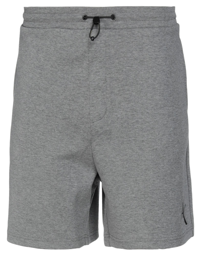 Shop Armani Exchange Shorts & Bermuda Shorts In Grey