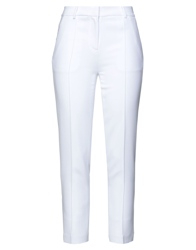 Shop Michael Michael Kors Woman Pants White Size 6 Triacetate, Polyester