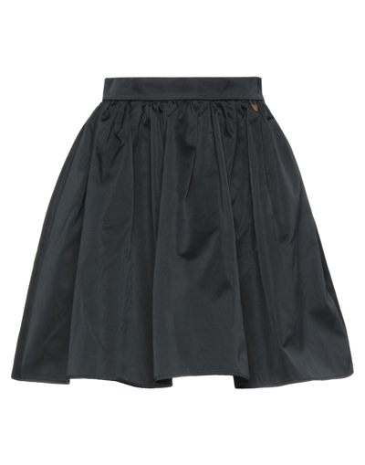 Shop Twinset Woman Midi Skirt Black Size 10 Polyester