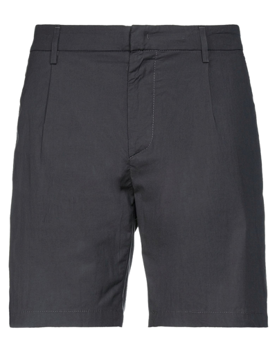 Shop Dondup Shorts & Bermuda Shorts In Steel Grey