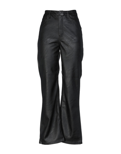 Shop Jack & Jones Jjxx By  Jxkenya Hw Straight Faux Leat Pants Noos Woman Pants Black Size Xs Polyester, P