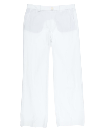 Shop Windsor . Woman Pants White Size 10 Cotton, Elastane