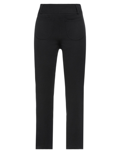 Shop Madrilena Woman Pants Black Size 4 Polyester, Elastane