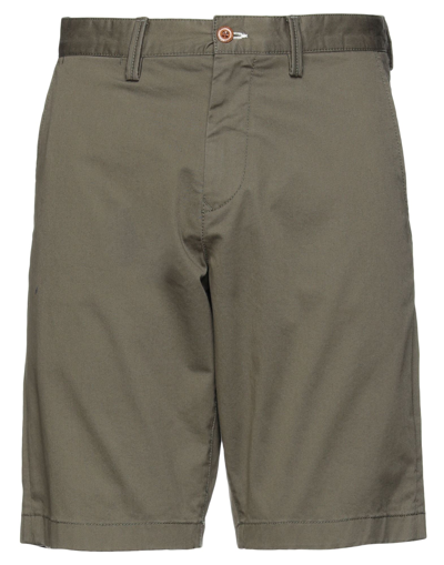 Shop Gant Shorts & Bermuda Shorts In Military Green