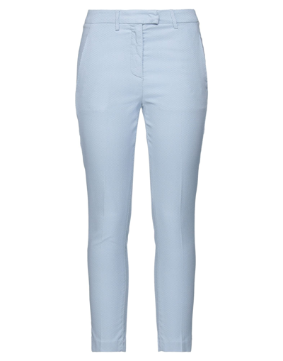 Shop Dondup Woman Pants Sky Blue Size 27 Lyocell, Cotton, Elastane