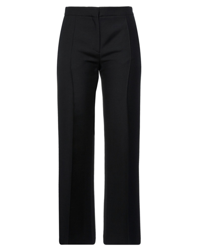 Shop Valentino Garavani Woman Pants Black Size 10 Virgin Wool, Silk