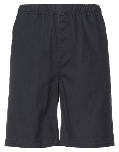 Shop Stussy Brushed Beach Short Man Shorts & Bermuda Shorts Midnight Blue Size L Cotton