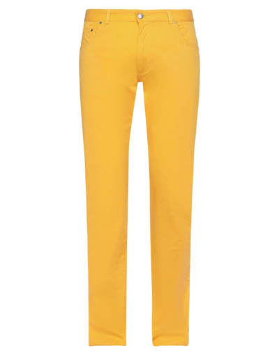 Shop Paul & Shark Pants In Yellow