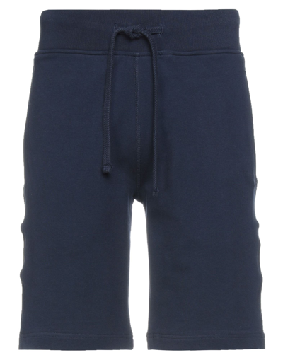 Shop Aeronautica Militare Shorts & Bermuda Shorts In Dark Blue