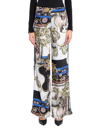 Shop Gil Santucci Woman Pants White Size 8 Polyester