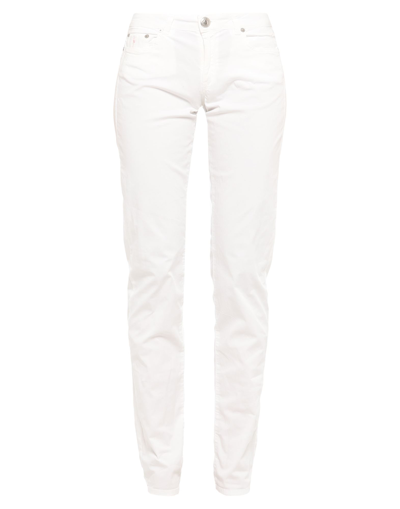 Shop Barba Napoli Pants In White