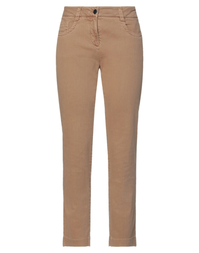 Shop Incotex Jeans In Sand