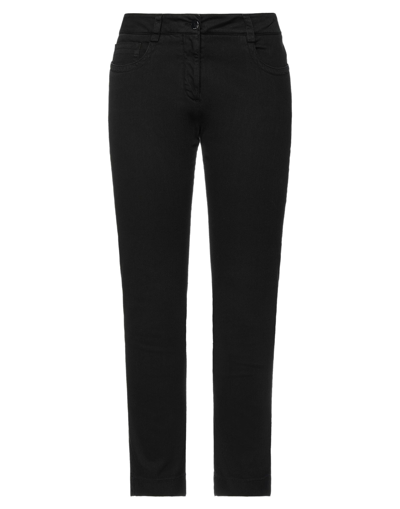 Shop Incotex Woman Jeans Black Size 12 Cotton, Elastane
