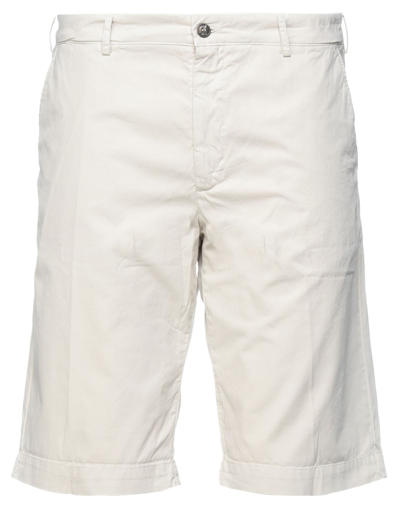 Shop 40weft Man Shorts & Bermuda Shorts Ivory Size 28 Cotton In White