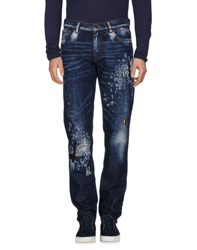 Shop Amen Man Jeans Blue Size 30 Cotton