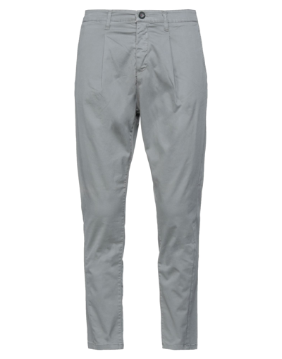 Shop Daniel Ray Man Pants Grey Size 34 Cotton, Elastane