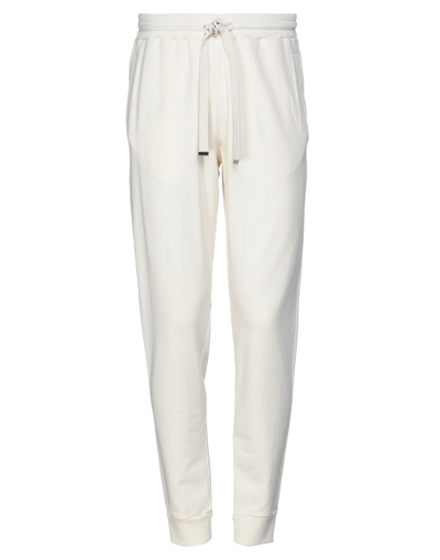 Shop Daniele Fiesoli Man Pants Ivory Size Xl Cotton, Elastane In White