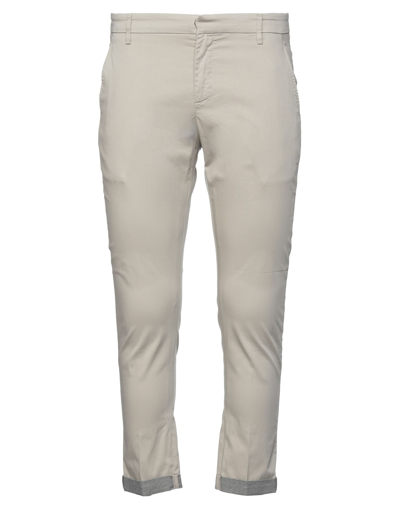 Shop Dondup Man Pants Beige Size 31 Cotton, Polyester, Polyamide, Elastane