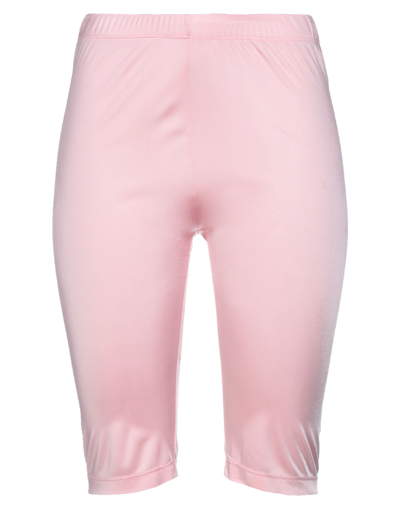 Shop Vivetta Woman Leggings Pink Size 4 Viscose