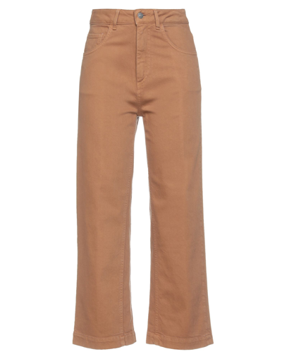 Shop Jucca Jeans In Camel