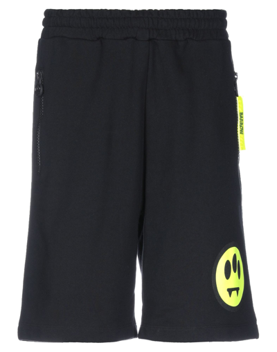 Shop Barrow Man Shorts & Bermuda Shorts Black Size S Cotton