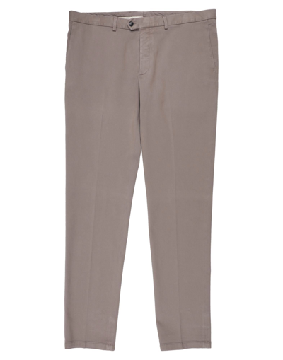 Shop Roda Man Pants Dove Grey Size 42 Cotton, Elastane