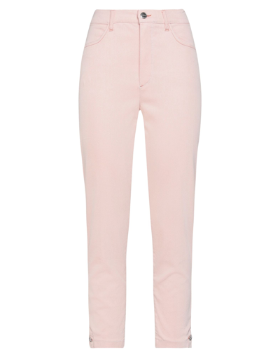 Shop Dismero Woman Pants Pink Size 33 Cotton, Polyester, Elastane