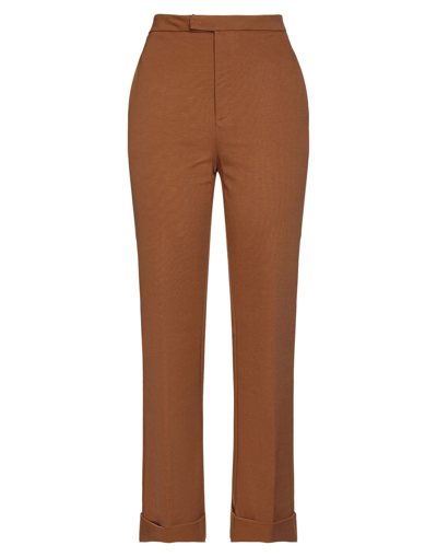 Shop Jucca Woman Pants Brown Size 6 Viscose, Polyamide, Elastane