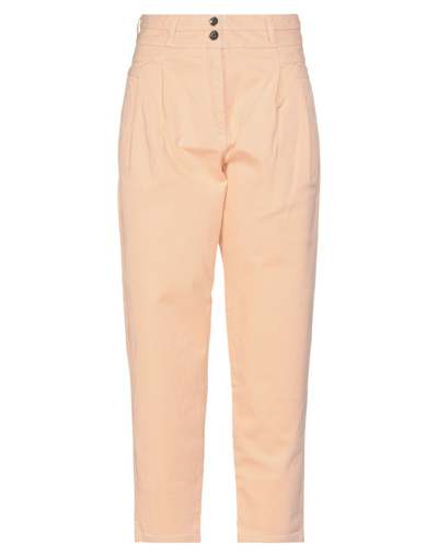 Shop Patrizia Pepe Woman Jeans Blush Size 30 Cotton, Elastane In Pink