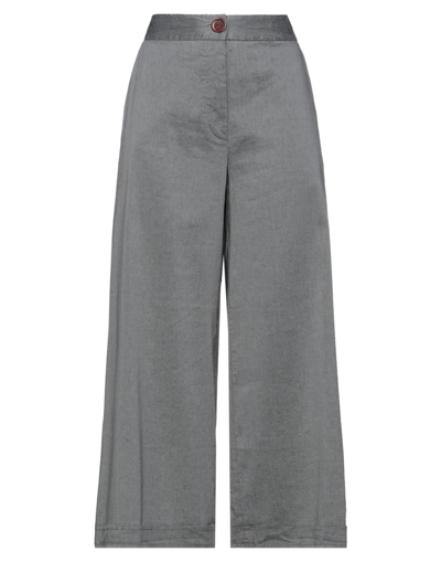 Shop Alessia Santi Pants In Grey