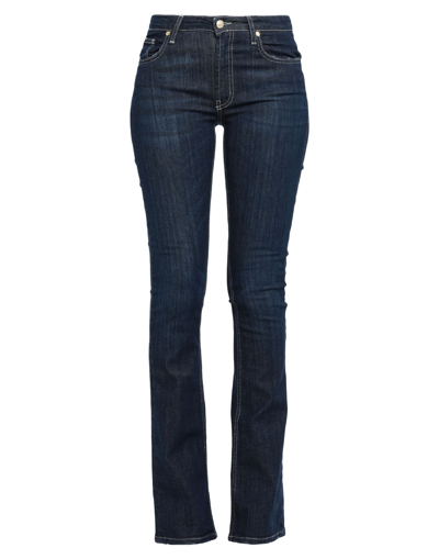Shop Frankie Morello Woman Jeans Blue Size 25 Cotton, Elastane