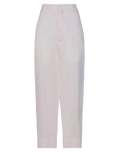 Shop Maison Fl Neur Maison Flâneur Woman Pants Pink Size 6 Cotton