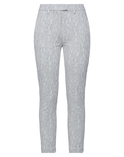 Shop Dondup Woman Pants Grey Size 28 Cotton, Elastane