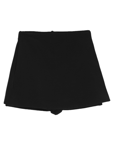 Shop Valentino Garavani Woman Shorts & Bermuda Shorts Black Size 4 Wool, Silk, Polyamide, Elastane